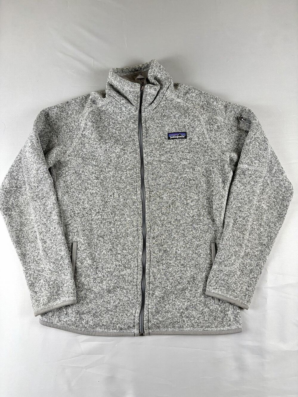 Patagonia Better Sweater Womens Medium Grey Full Zip Fleece Jacket